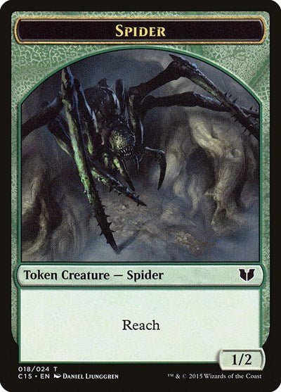 Spider // Wolf Double-Sided Token