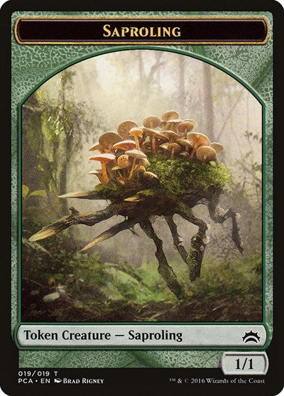Saproling // Goblin Double-Sided Token