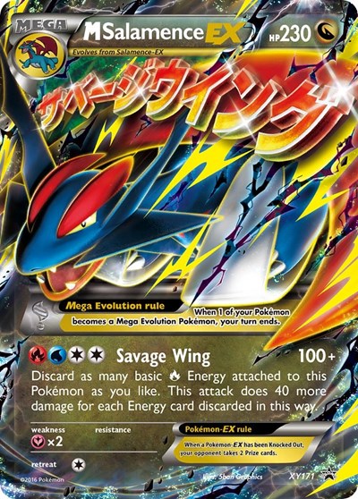 M Salamence EX - XY171