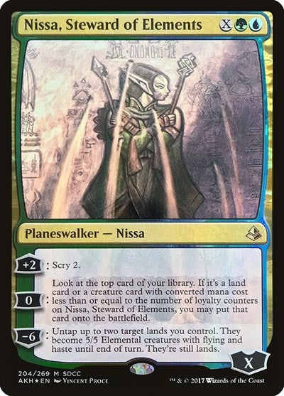 Nissa, Steward of Elements (SDCC 2017 Exclusive)