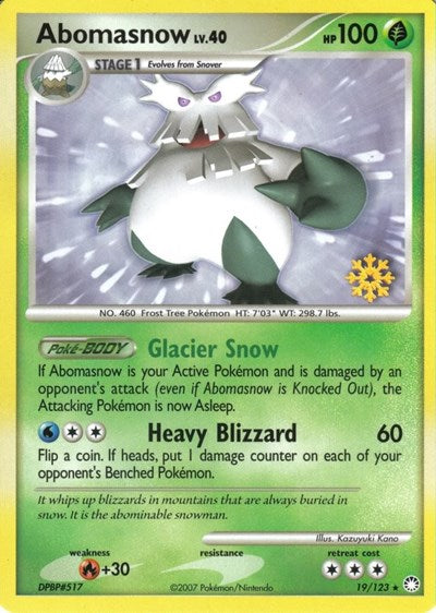 Abomasnow - 19/123