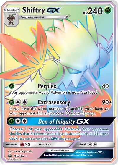 Shiftry GX (Secret)