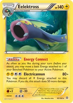 Eelektross - 65/160 (Cosmos Holo)
