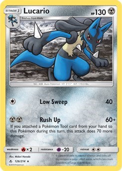 Lucario - 126/214 (SM Unbroken Bonds)