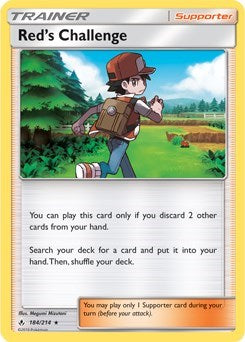 Red's Challenge - 184/214 (SM - Unbroken Bonds)