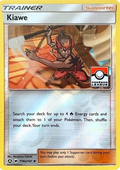 Kiawe - 116a/147 (Pokemon League)