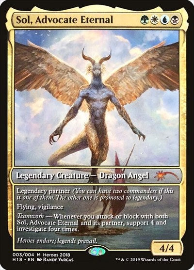 Sol, Advocate Eternal
