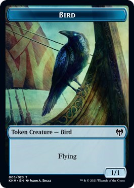 Bird (005) // Soldier Double-Sided Token
