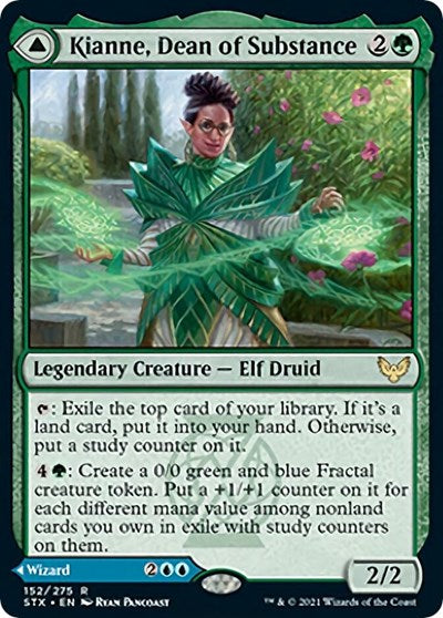 Kianne, Dean of Substance