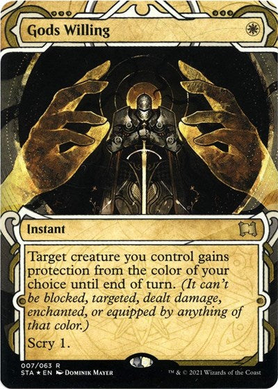 Gods Willing (Foil Etched)