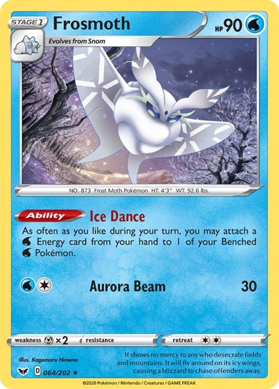 Frosmoth - 064/202 (Non-Holo)