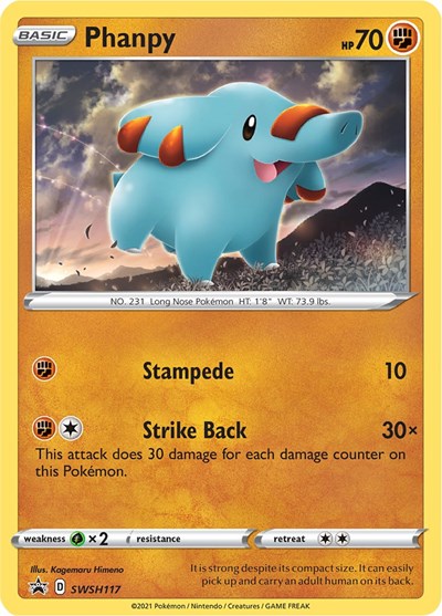 Phanpy - SWSH117