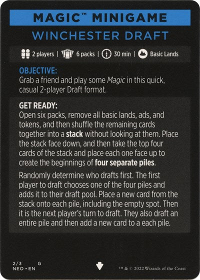 Magic Minigame: Winchester Draft