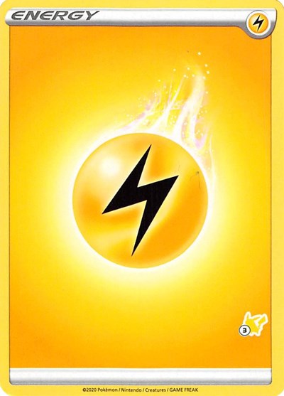 Lightning Energy (#3 Pikachu Stamped)