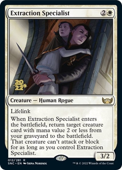 Extraction Specialist