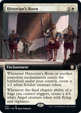 Historian's Boon (Extended Art)