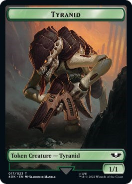 Tyranid (017) // Tyranid Warrior Double-Sided Token