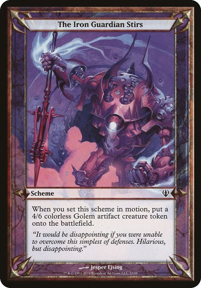 The Iron Guardian Stirs (Archenemy)