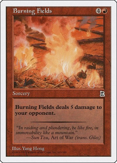 Burning Fields