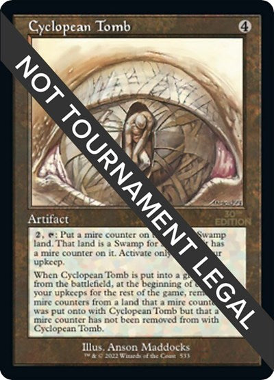 Cyclopean Tomb (Retro Frame)