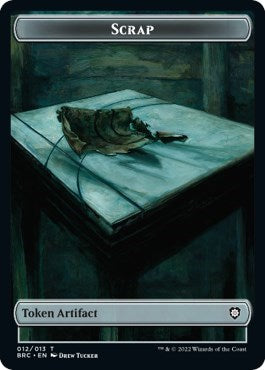 Scrap // Phyrexian Myr Double-Sided Token