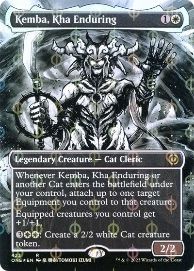 Kemba, Kha Enduring (Borderless) (Step-and-Compleat Foil)