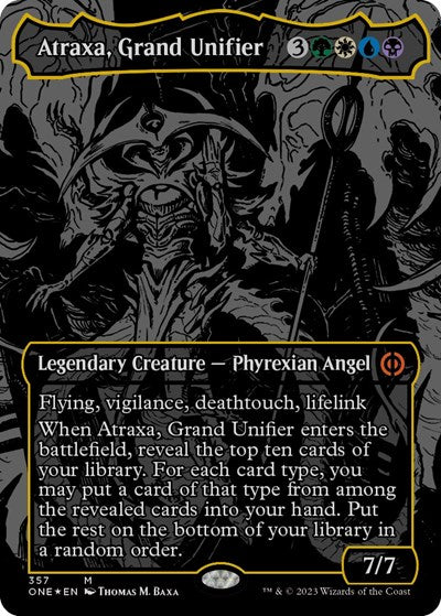 Atraxa, Grand Unifier (Oil Slick Raised Foil)