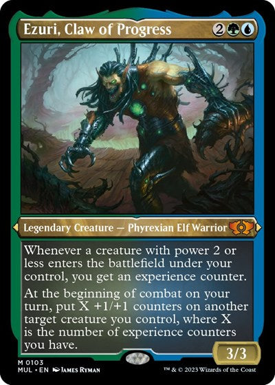 Ezuri, Claw of Progress (Foil Etched)