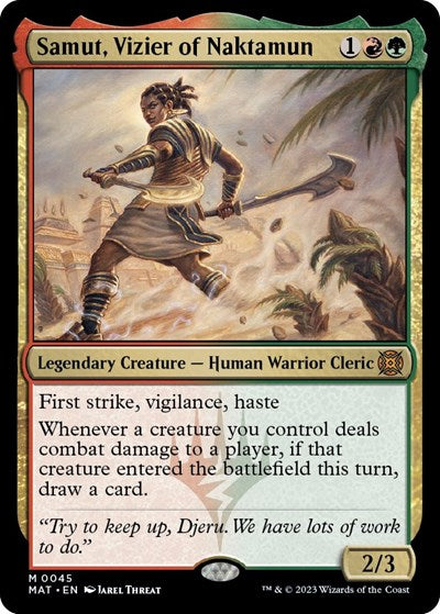 Samut, Vizier of Naktamun