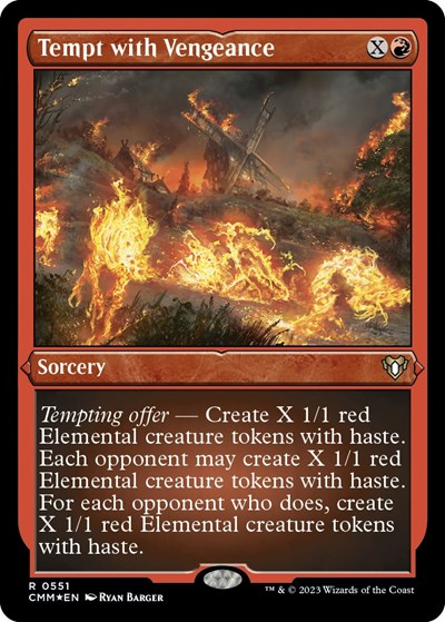 Tempt with Vengeance (Foil Etched)