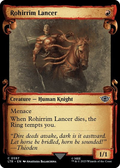 Rohirrim Lancer (Showcase Scrolls)