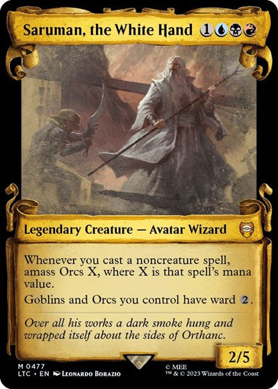 Saruman, the White Hand (Showcase Scrolls)