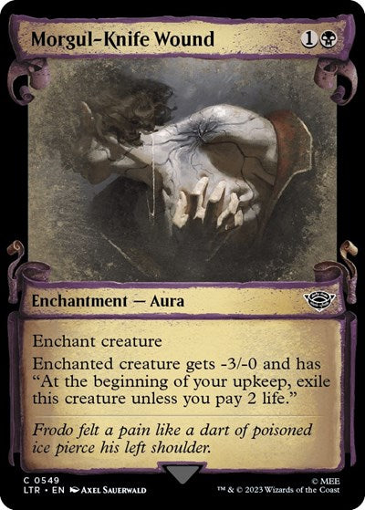 Morgul-Knife Wound (Showcase Scrolls)