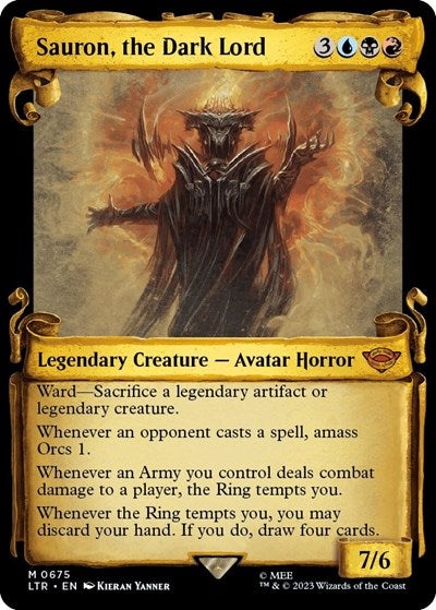 Sauron, the Dark Lord (Showcase Scrolls)