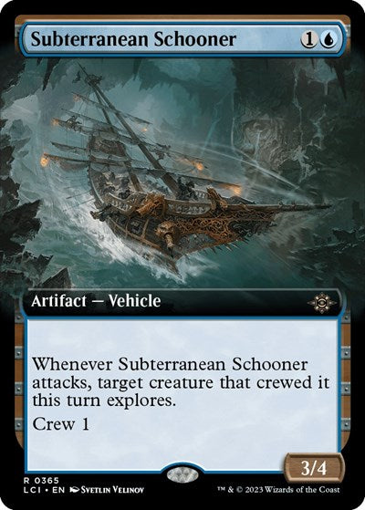 Subterranean Schooner (Extended Art)