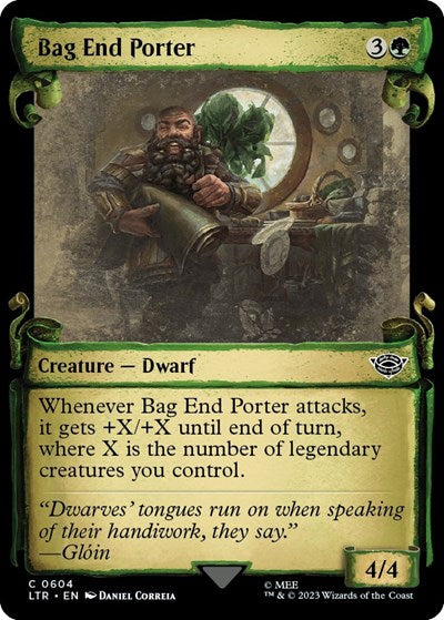 Bag End Porter (Showcase Scrolls)