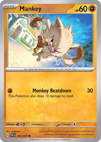 Mankey - 045/091