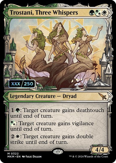 Trostani, Three Whispers (Serial Numbered)