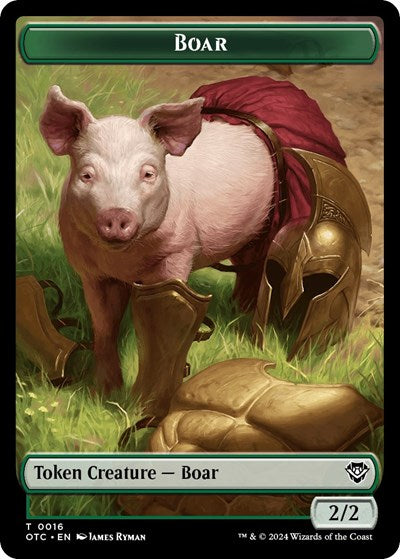 Boar // Manifest Double-Sided Token