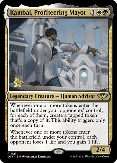 Kambal, Profiteering Mayor