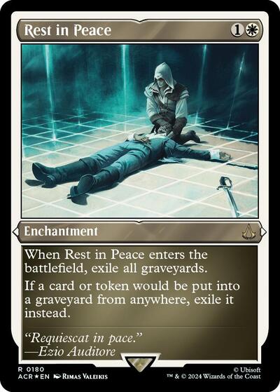 Rest in Peace (Foil Etched)