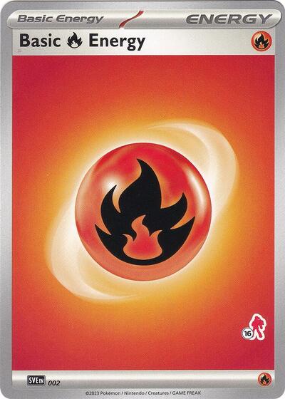 Basic Fire Energy - Armarouge 16