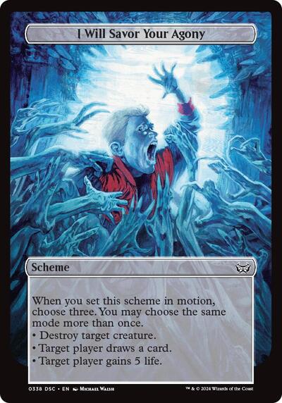 I Will Savor Your Agony (Full Art)