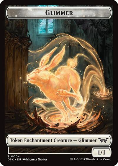 Glimmer // Shard Double-Sided Token