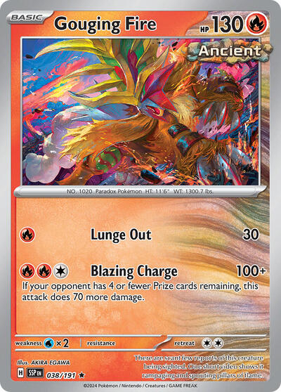 Gouging Fire - 038/191