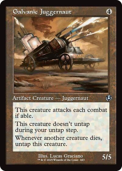 Galvanic Juggernaut (Retro Frame)