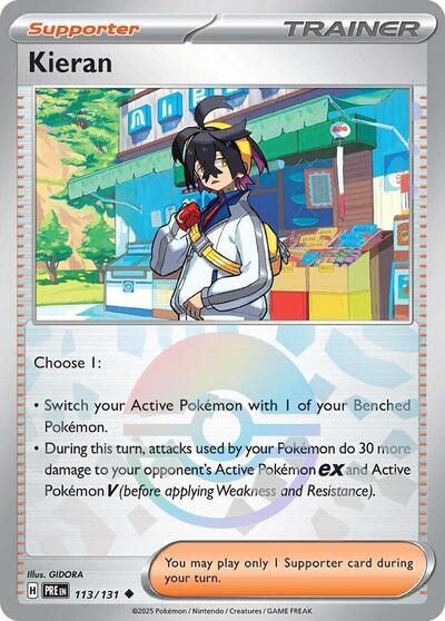 Kieran - 113/131 (Poke Ball Pattern)