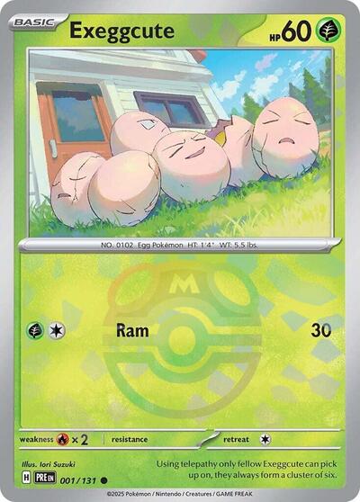 Exeggcute (Master Ball Pattern)
