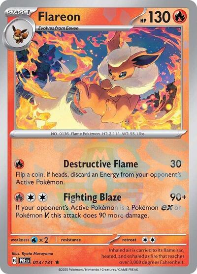 Flareon (Master Ball Pattern)