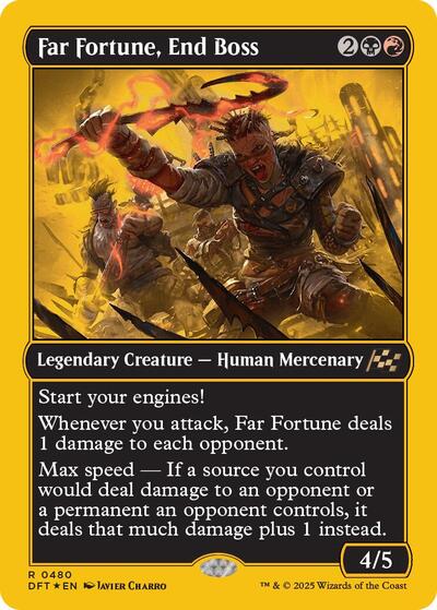 Far Fortune, End Boss (First-Place Foil)